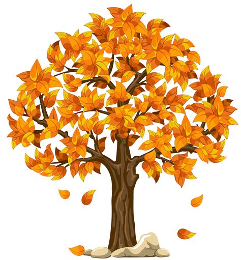 Autumn Tree Leaves Png Clip Art Library Hot Sex Picture