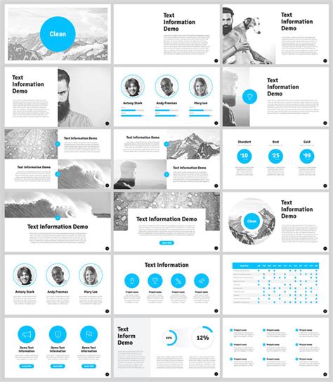 Collection Of Free Beautiful And Creative Powerpoint Templates