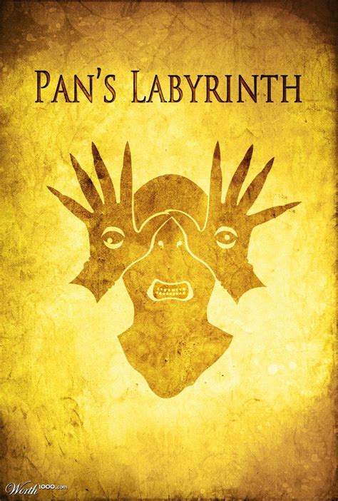 Pans Labyrinth Minimalist Movie Poster Minimal Poster Movie Posters