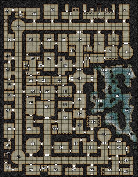 Dungeon Maps Fantasy Map Dungeons And Dragons Maps