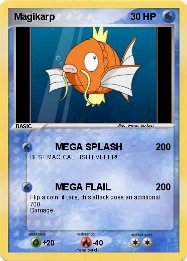 Pokémon Magikarp 1541 1541 Mega Splash My Pokemon Card