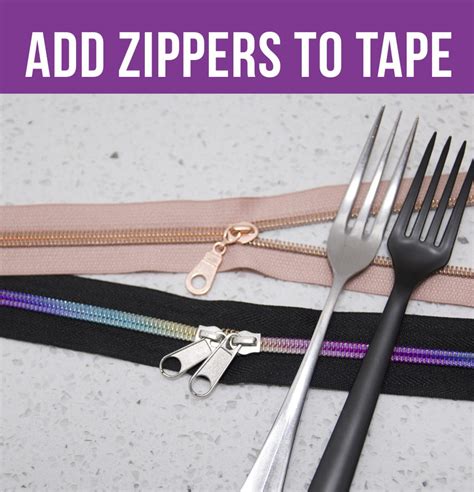 Video How To Add Zipper Heads To Zipper Tape Or To A Zipper Roll Sew