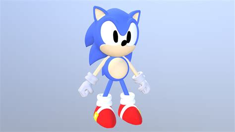 Sonic 3d Model For Animation