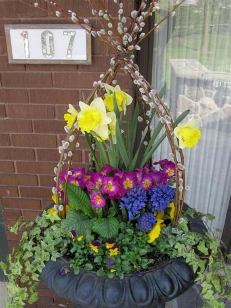 29 Fabulous Summer Container Garden Flowers Ideas Spring Planter