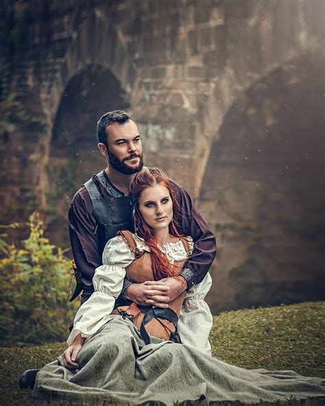 A Medieval Couple In Fine Art Style Rpics