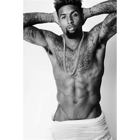 Odell Beckham Jr Strips Down For Mario Testino Towel Series The