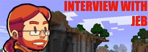 Interview With Jeb Minecraft Journey Of Bokou