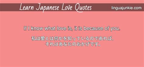 Learn 20 Japanese Love Quotes With Translations
