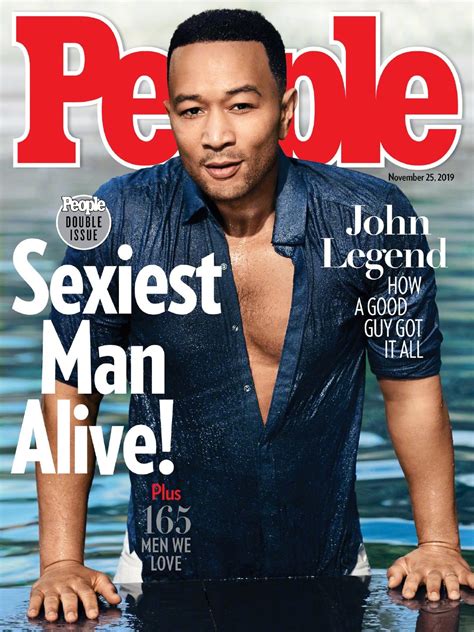 人物杂志评出 年全球最性感男人由传奇哥John Legend