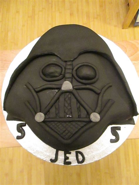 Darth Vader Cake Star Wars Party Darth Vader Cake Darth Vader