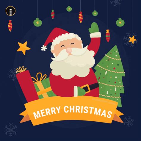 Free Merry Christmas Wishes Animated Video And Greetings After Effect