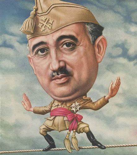 Generalissimo Francisco Franco 1946 Time Cover Art By Bori Flickr