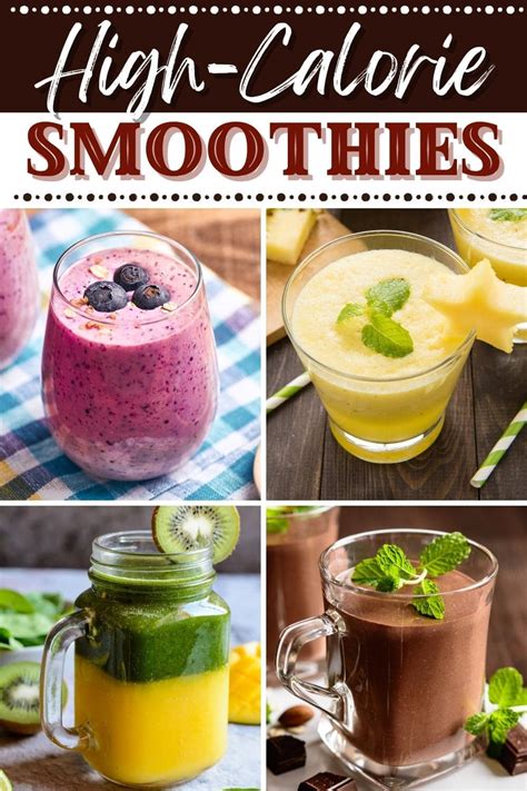 17 High Calorie Smoothies For Weight Gain Insanely Good