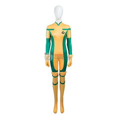 Online Fashion X Men Rogue Costume Anna Marie Cosplay Costume Deluxe