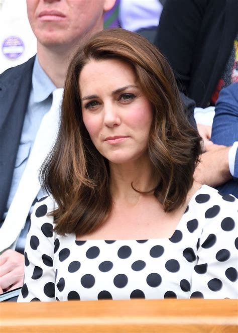 Kate Middleton Debuts Shorter Locks At Wimbledon Who Magazine