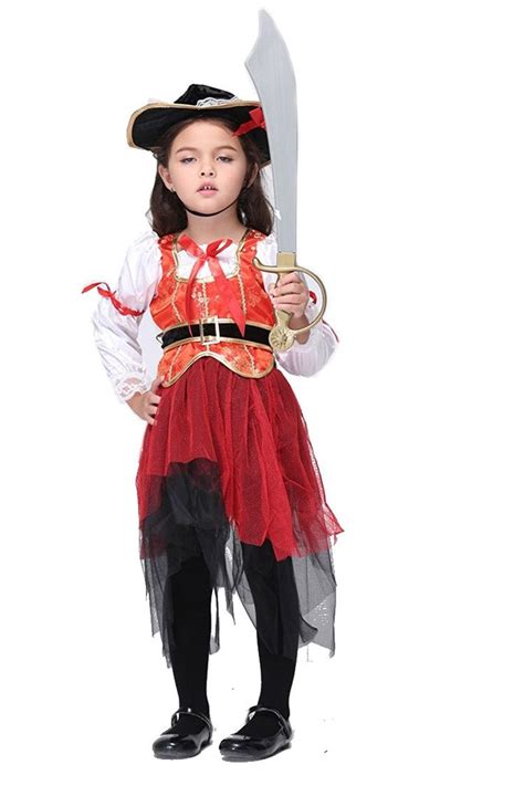 Nonecho Girls Pirate Halloween Costume For 3 11 Years Old You Can