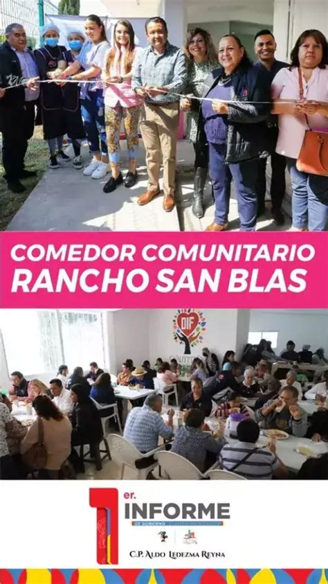 Se Puso En Marcha El Primer Comedor Comunitario De Rancho San Blas Un Espacio T Estado De México