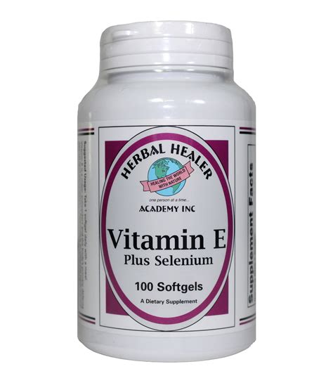 Hha Vitamin E With Selenium Herbal Healer Healing The World With Nature