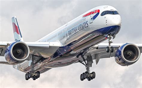 Download Wallpapers Airbus A350 Xwb British Airways Passenger