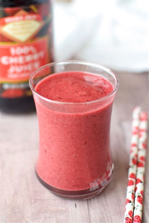 Very Cherry Smoothie Recipe (Dairy-Free, Sweet & Healthy!)