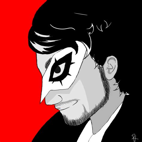 Persona 5 Profile Pic By Projectxion On Deviantart