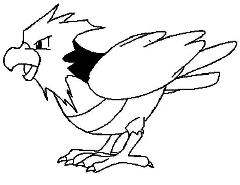 Spearow Coloring Page