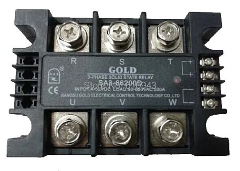 Sa366200d Three Phase Ssr Solid State Relay 3phase 200a 90 660vac Dc Ac