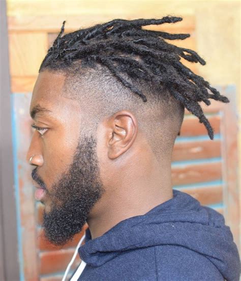 quirky undecut for black men dreadlock hairstyles for men dreadlock styles dreads styles