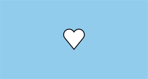 🤍 White Heart Emoji On Openmoji 130