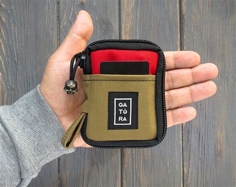 Edc Tactical Wallet Edc Wallets For Men From Cordura For Etsy