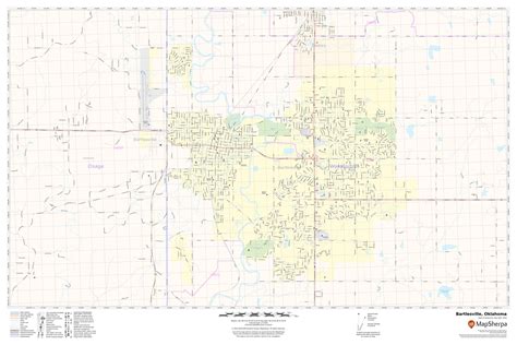 Bartlesville Map Oklahoma