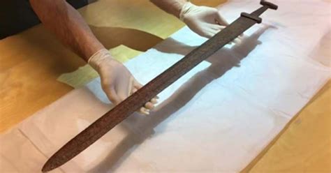 Hunters Discover Viking Sword In Mountains In Norway Secret History