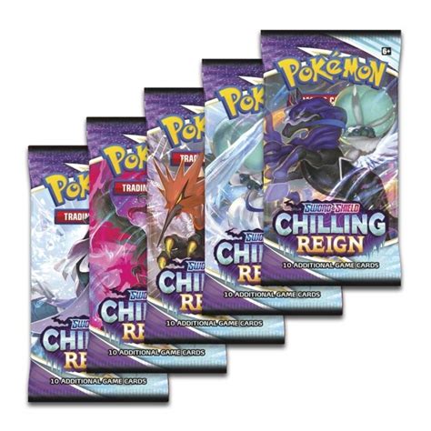 Pokémon Chilling Reign Booster Pack Sobre
