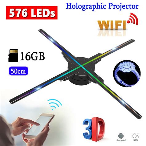 Smart 3d Hologram Fanwifihd1080p Town