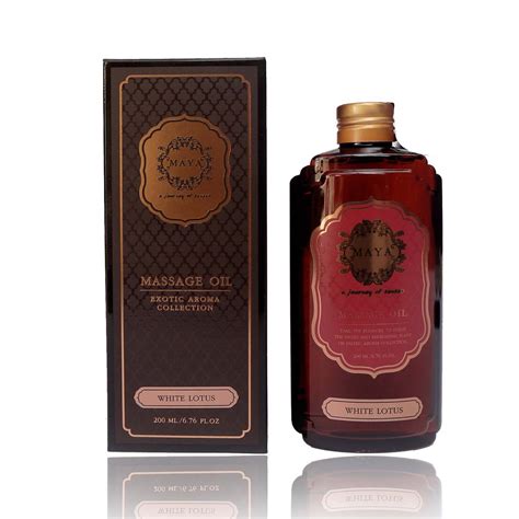 On the hills like gods together, careless of mankind. White Lotus Massage Oil - Mayashoponline