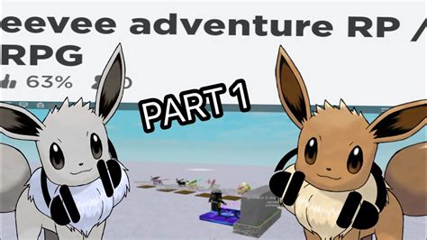 playing eevee adventure rp rpg featuring my sister youtube