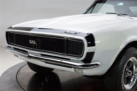 1967 Chevrolet Camaro Ss 396 V8 4 Speed Manual Coupe Pearl White For