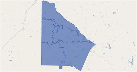 Dekalb County Ga Commissioner Districts Gis Map Data Dekalb County