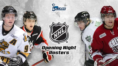 175 Ohl Graduates On Nhl Opening Night Rosters Ontario Hockey League