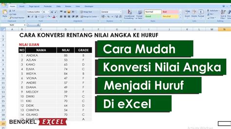 Cara Membuat Angka Menjadi Huruf Otomatis Di Excel Warga Co Id Riset