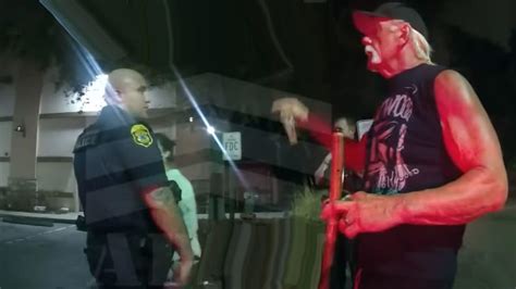Hulk Hogan Featured In Nick Hogans Dui Arrest Police Footage