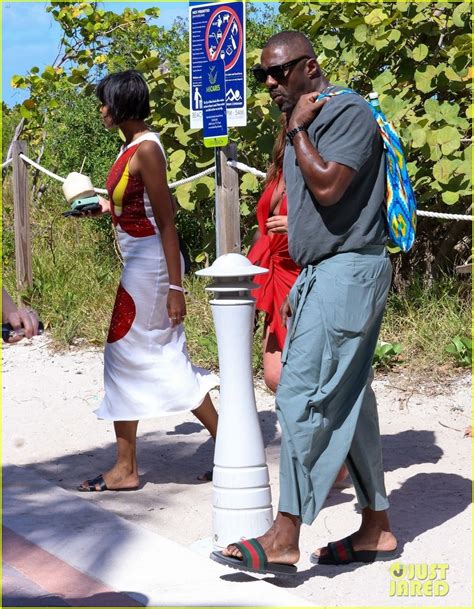 Photo Idris Elba Wife Sabrina Beach Time Downtime Miami Ulta Festival