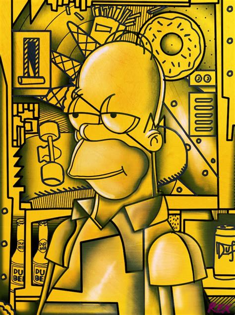 Homer The Simpsons Simpsons Art Homer Art Work Movie Tv