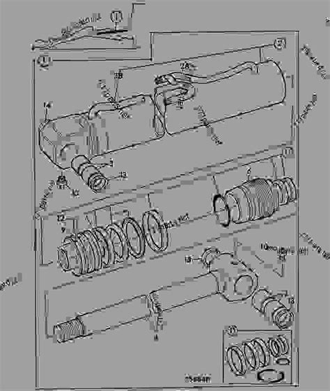 Ram Boom 215 And 217 140mm Cyl X 75mm Rod Construction Jcb 214s Pc