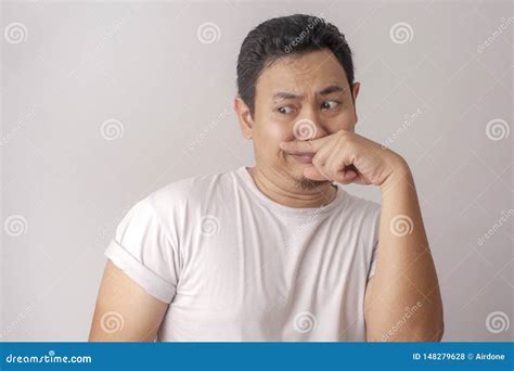 Rude Male Giving Money And Showing Middle Finger Isolated On White