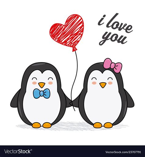 Penguin Drawing Penguin Art Penguin Love Cute Penguins Cute Couple