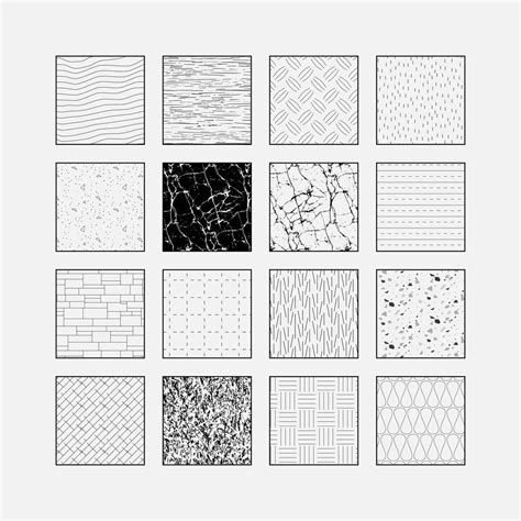 Illustrator Pattern Library Architectural Materials Pattern