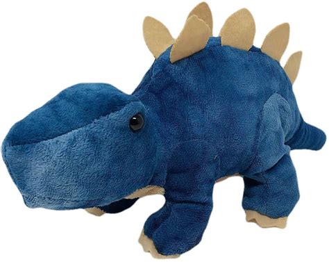 Linzy Toys Stegosaurus Dinosaur Plush Stuffed Animal 13 Inch Dino Mite