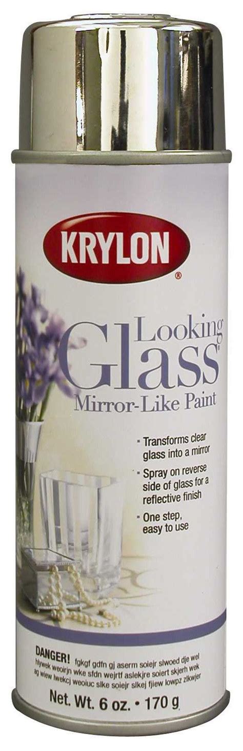 Sp Look Glass Mirror Krylon Looking Glass Looking Glass Paint Spray Paint Cans