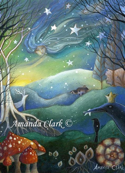 earth angels art art and illustrations by amanda clark artofit